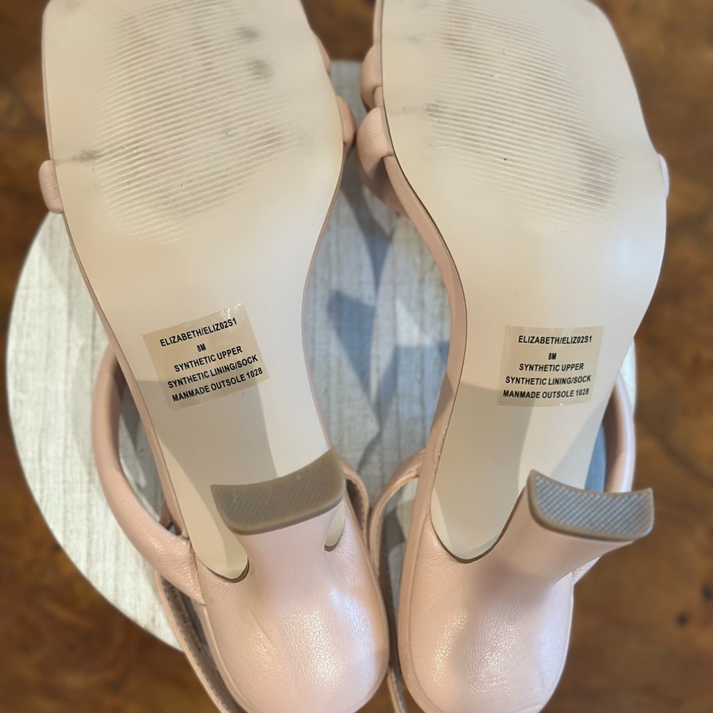 Steve Madden Tan Strappy Stiletto Heels - Picture 5 of 6